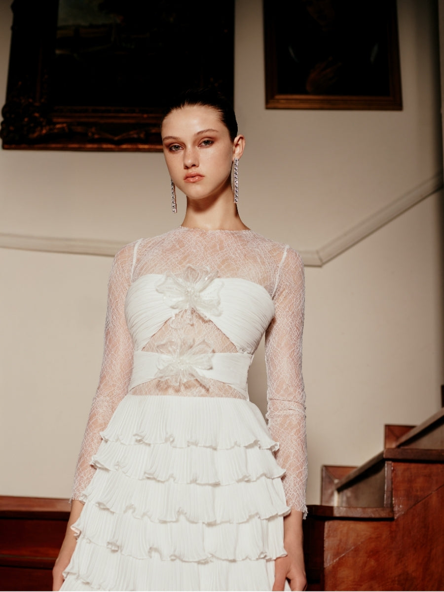 GIGII'S Devina Gown - White