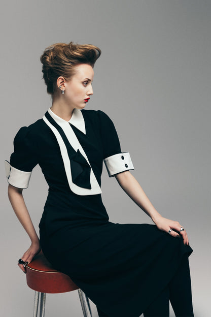 JULIA ALLERT Formal Fitted Dress - Black