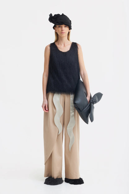 Fringe Sleeveless Women's Summer Top | Julia Allert