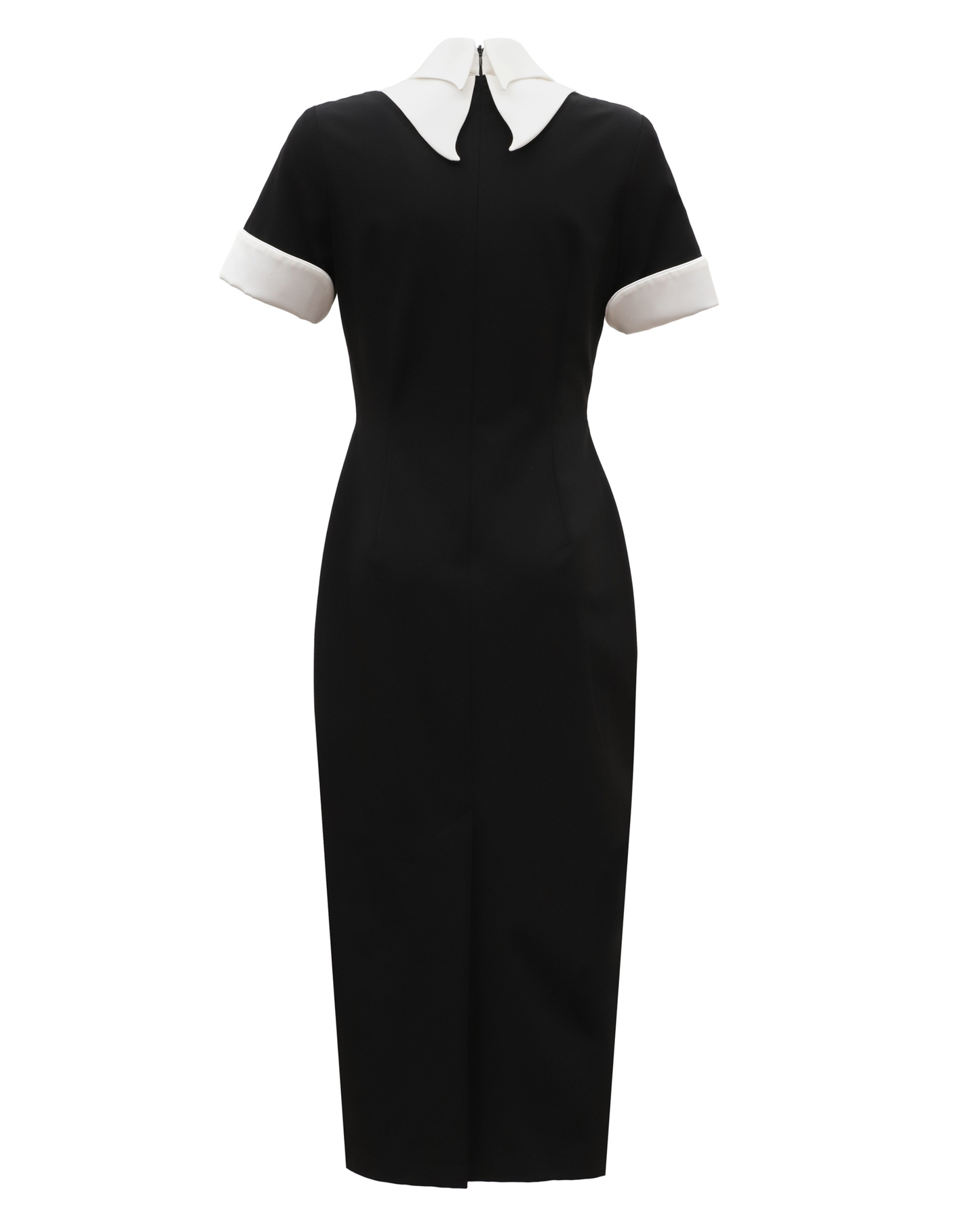 JULIA ALLERT Polished Midi Dress - Black