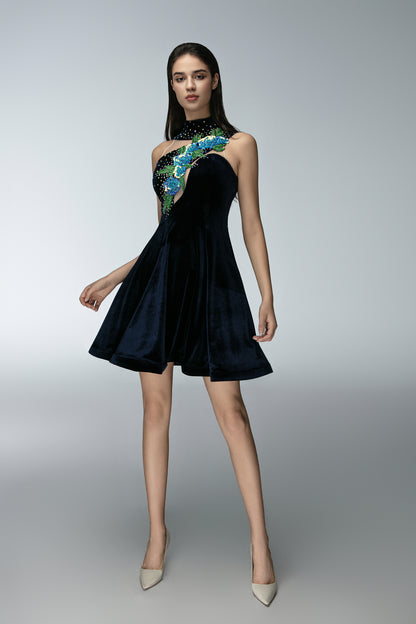 JessieQ Hannah Dress - Navy