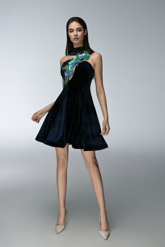 JessieQ Hannah Dress - Navy