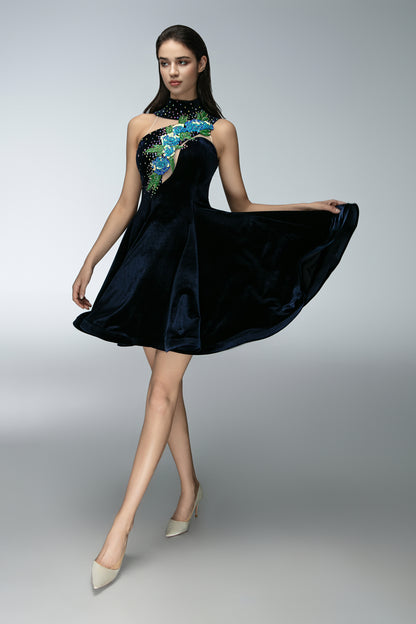 JessieQ Hannah Dress - Navy