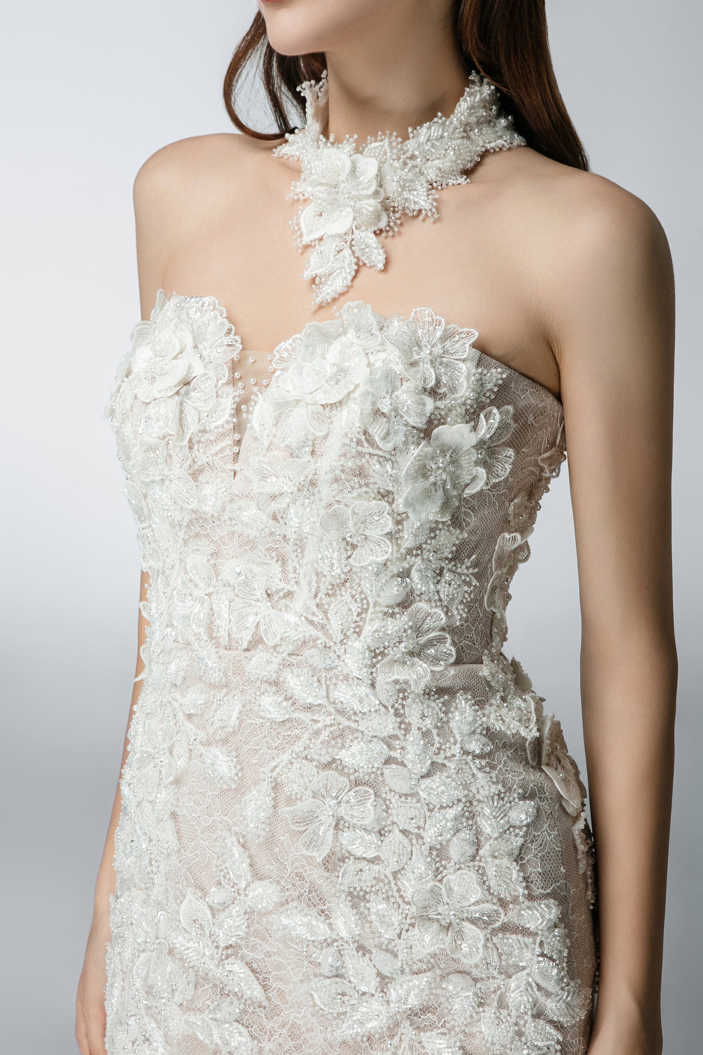 JessieQ Iris Dress - Ivory