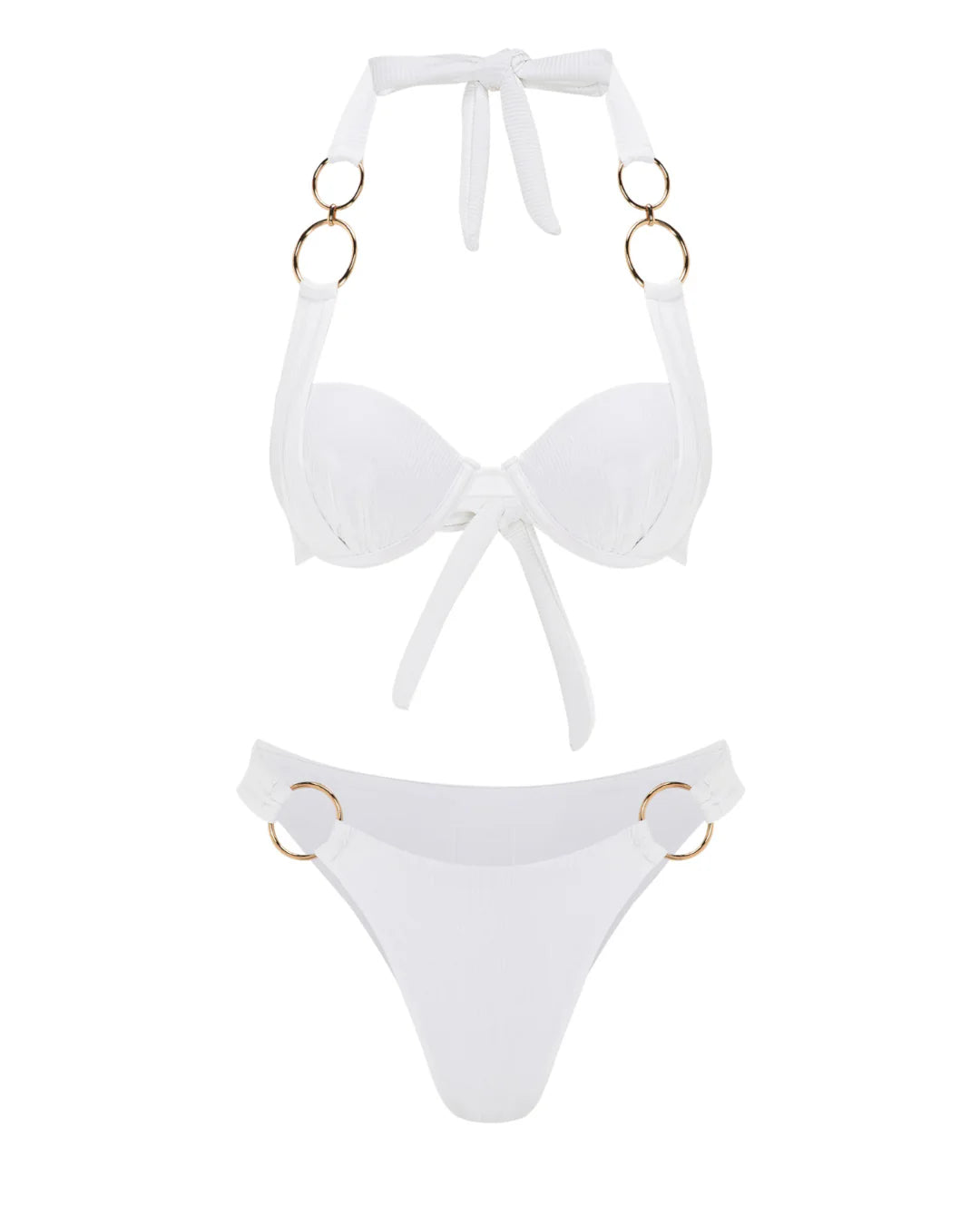 L'AQUA Bea Bikini - White