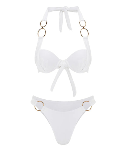 L'AQUA Bea Bikini - White