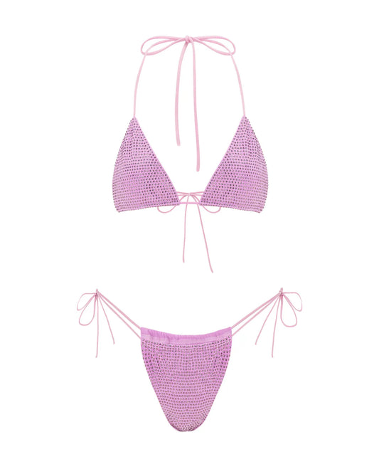 L'AQUA Crystal Bikini - Violet