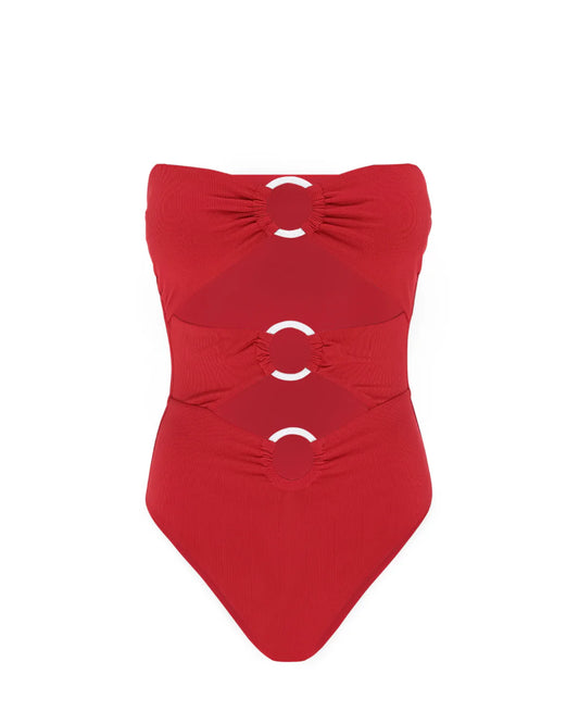 L'AQUA Monaco Swimsuit - Red