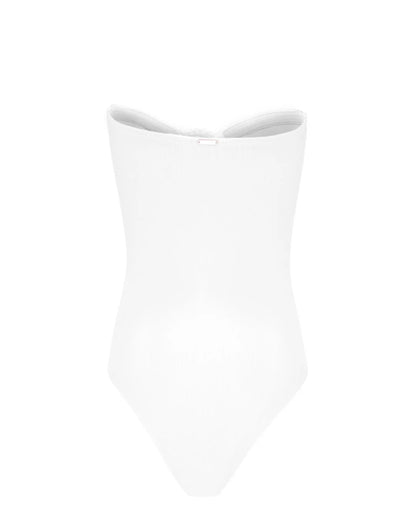 L'AQUA Monaco Swimsuit - White