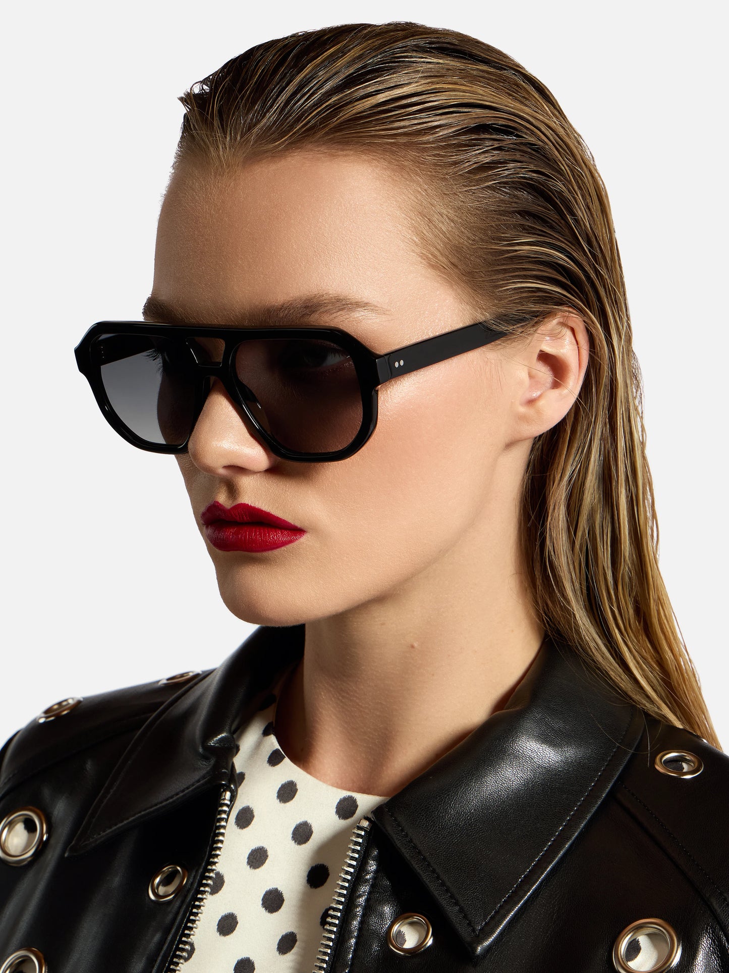 ALAN HAMMOND Olea Sunglasses - Black / Grey Gradient