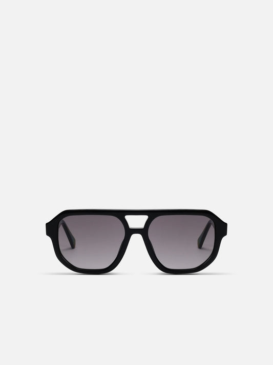 ALAN HAMMOND Olea Sunglasses - Black / Grey Gradient