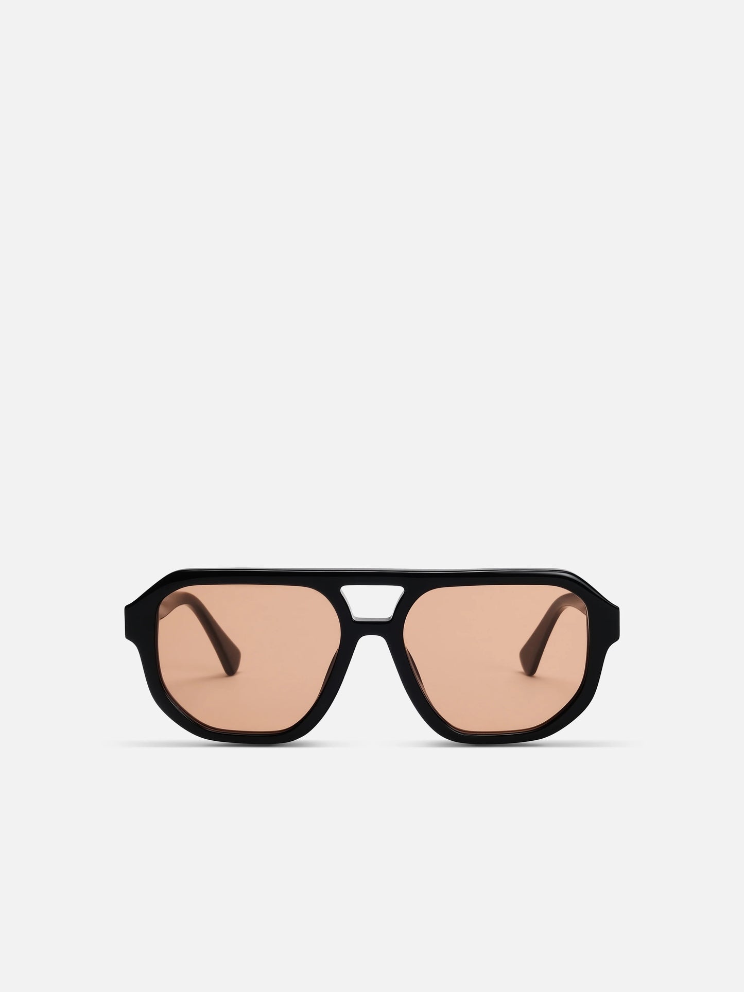 ALAN HAMMOND Olea Sunglasses - Black / Amber