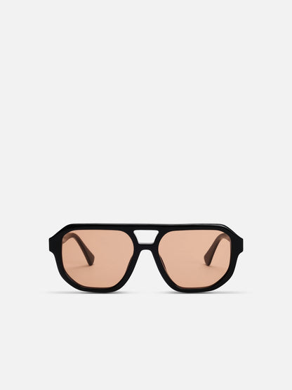 ALAN HAMMOND Olea Sunglasses - Black / Amber