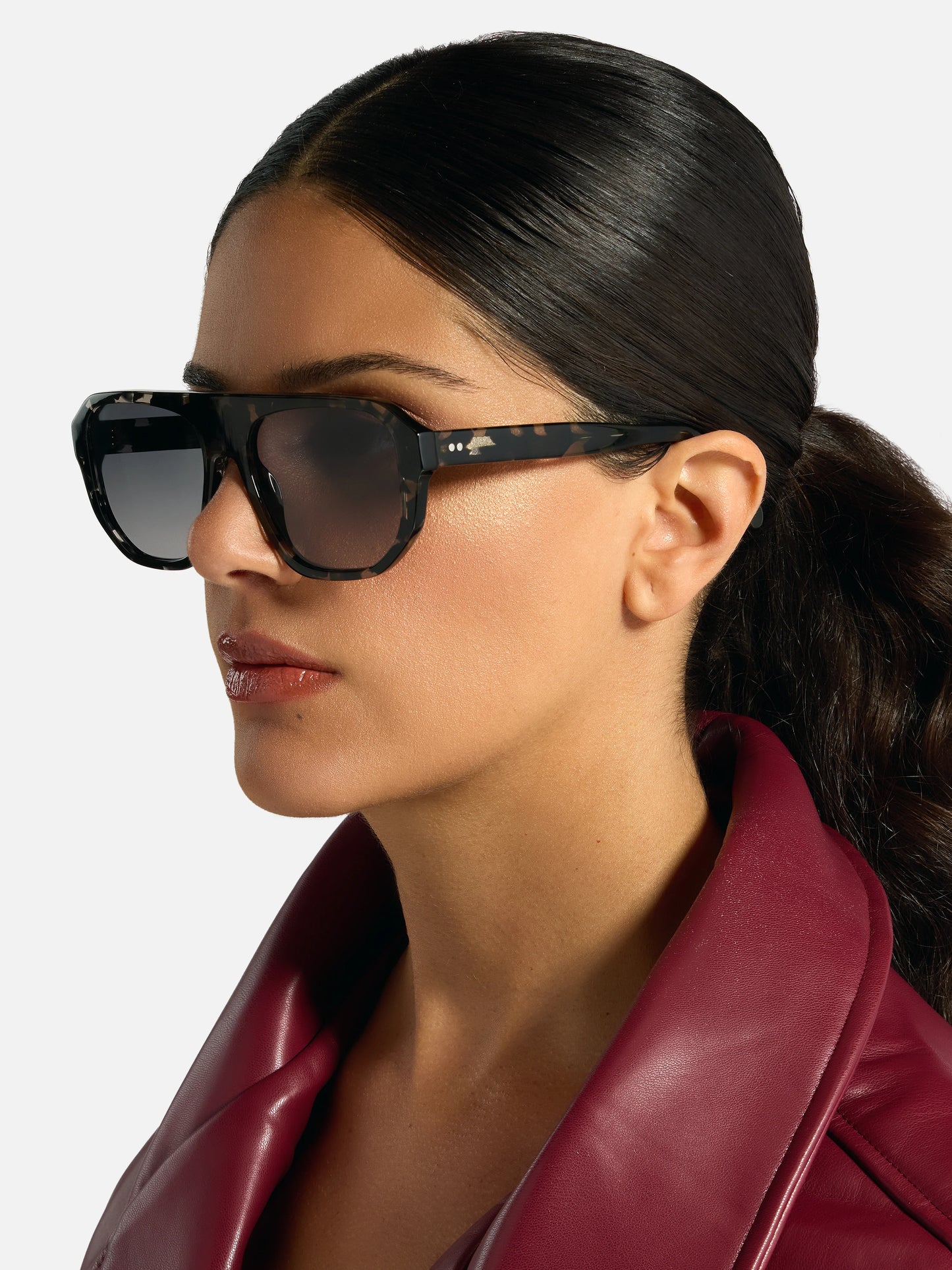 ALAN HAMMOND Perre Sunglasses - Havana / Grey