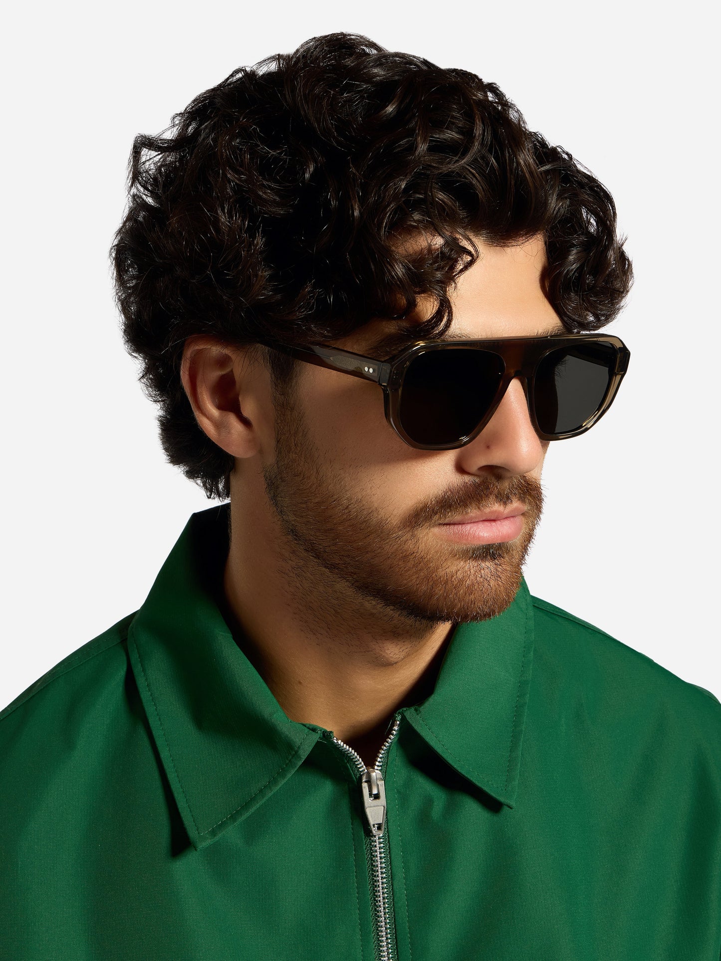 ALAN HAMMOND Perre Sunglasses - Grey / Grey