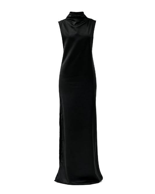 PSIDE Enza Maxi Dress - Black