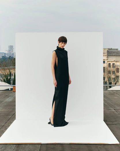 PSIDE Enza Maxi Dress - Black