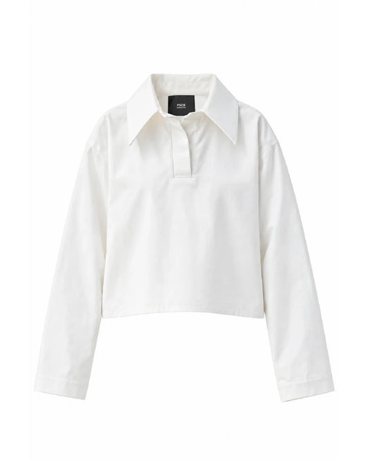 PSIDE Gabardine Polo - White