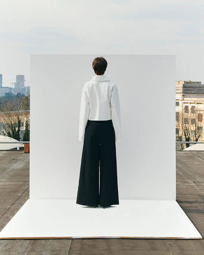 PSIDE Gabardine Polo - White