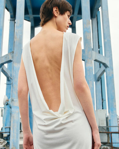 PSIDE Liberty Maxi Dress - White