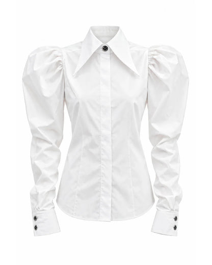 PSIDE Long Sleeved Shirt - White