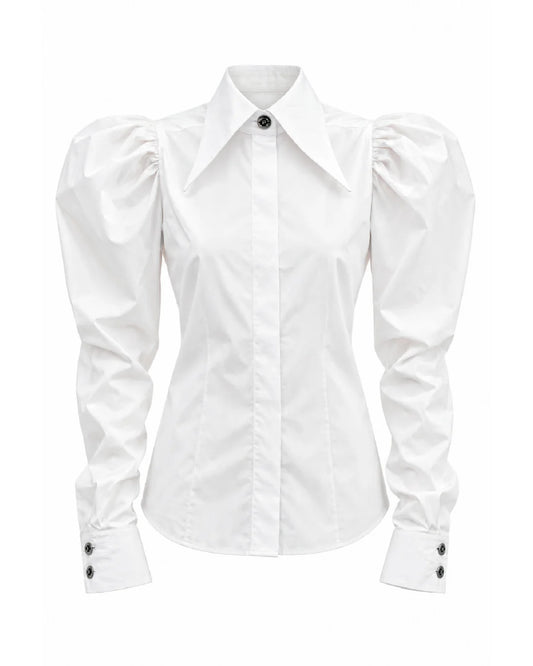 PSIDE Long Sleeved Shirt - White