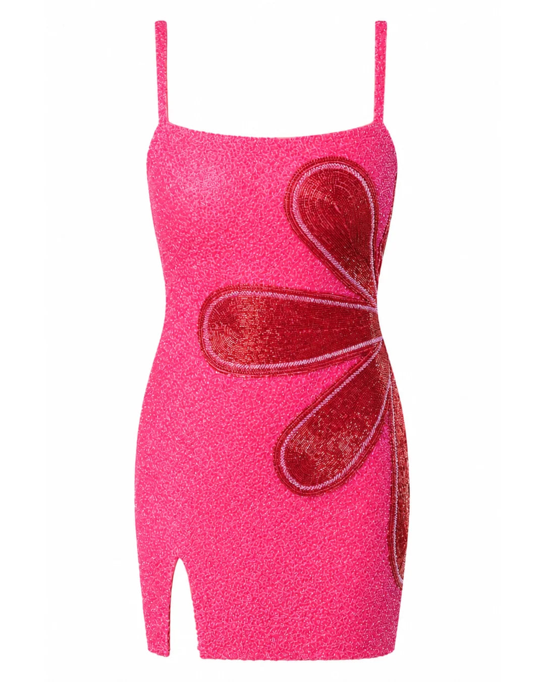 SELF-ADORE Bloom Mini Dress - Pink