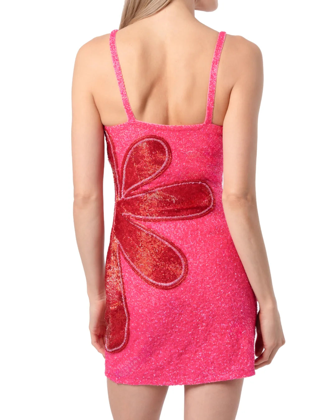 SELF-ADORE Bloom Mini Dress - Pink