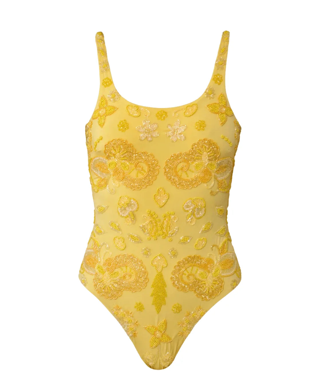 SELF-ADORE Floral Fiesta Swimsuit - Yellow