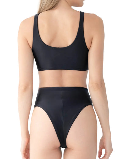 SELF-ADORE Kiss Bikini Top - Black