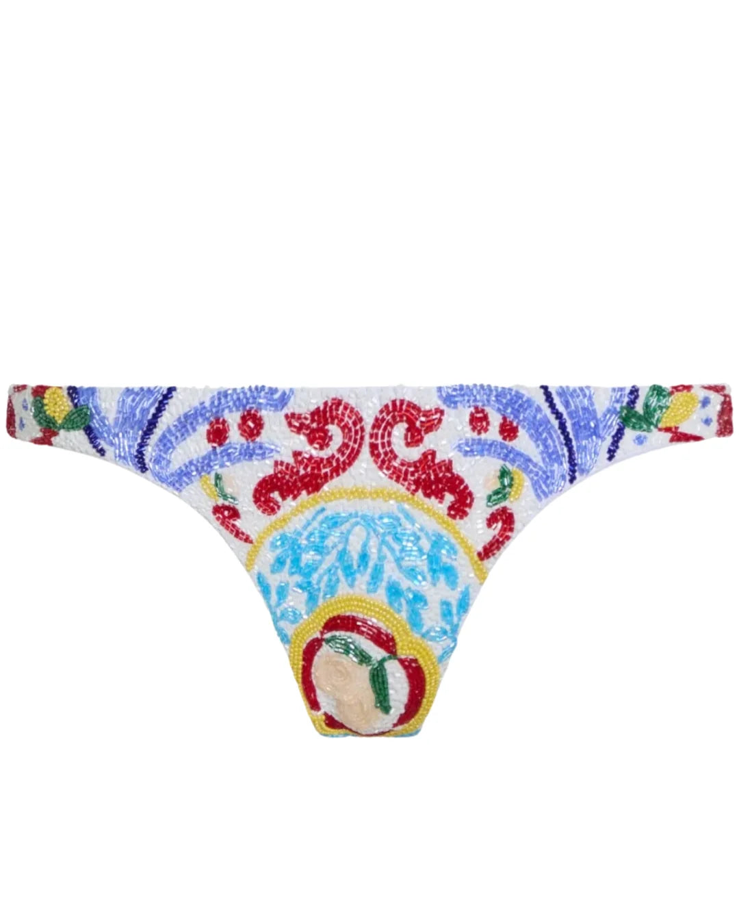 SELF-ADORE Limoncello Bikini Bottom - White