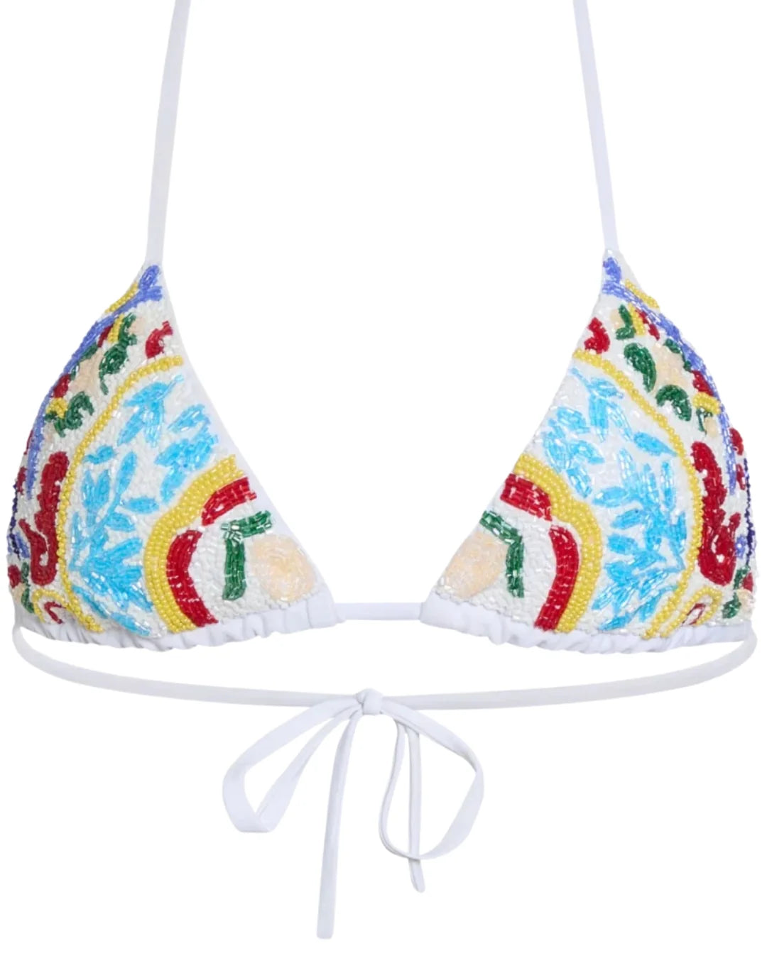 SELF-ADORE Limoncello Bikini Top - White