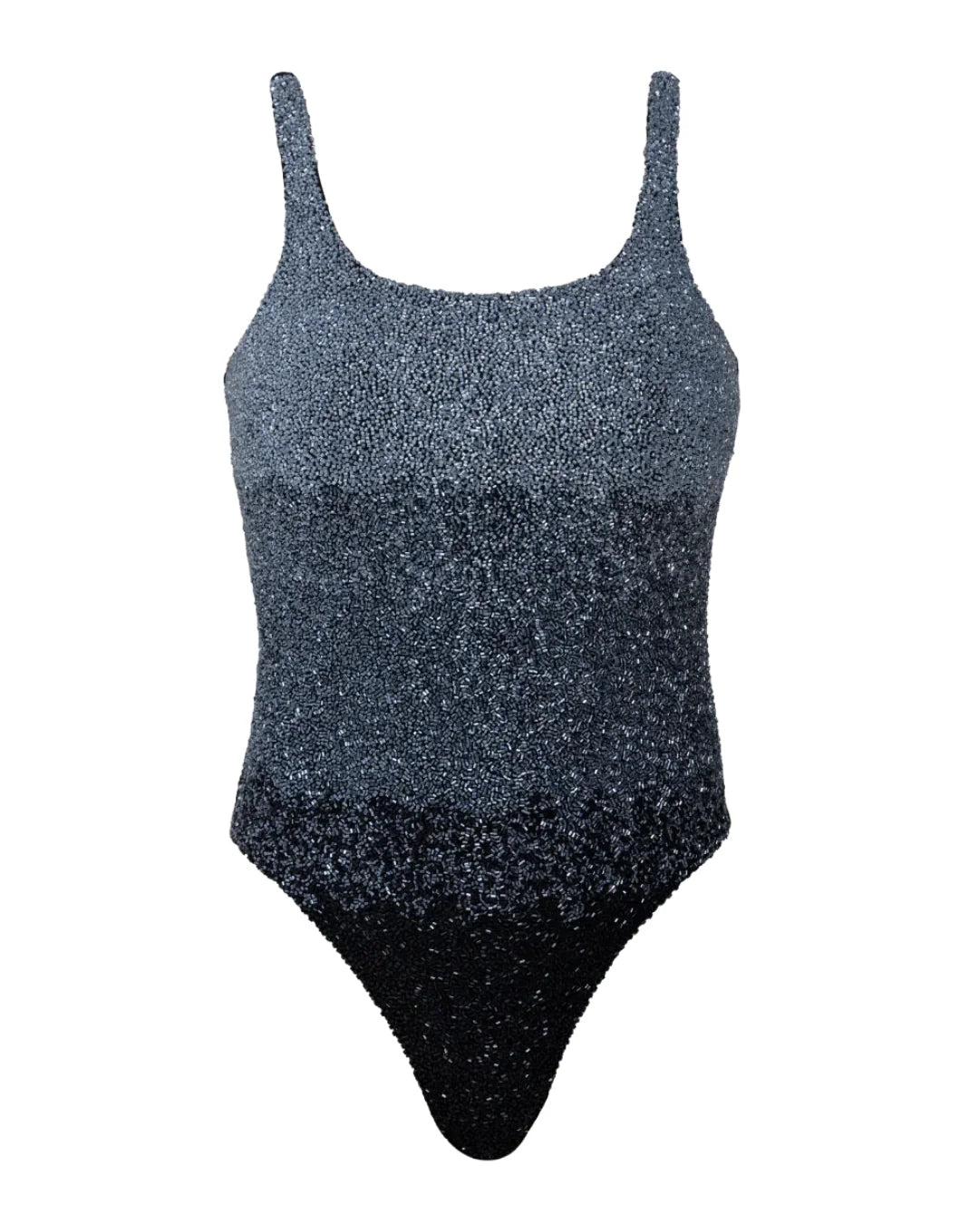 SELF-ADORE Ombre Swimsuit - Black