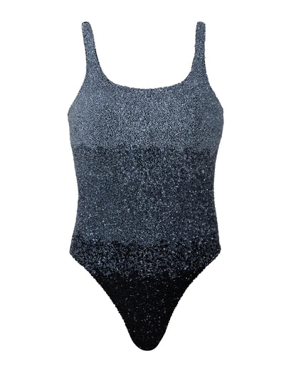 SELF-ADORE Ombre Swimsuit - Black