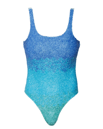 SELF-ADORE Ombre Swimsuit - Blue