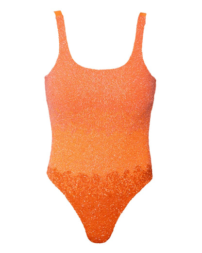 SELF-ADORE Ombre Swimsuit - Orange