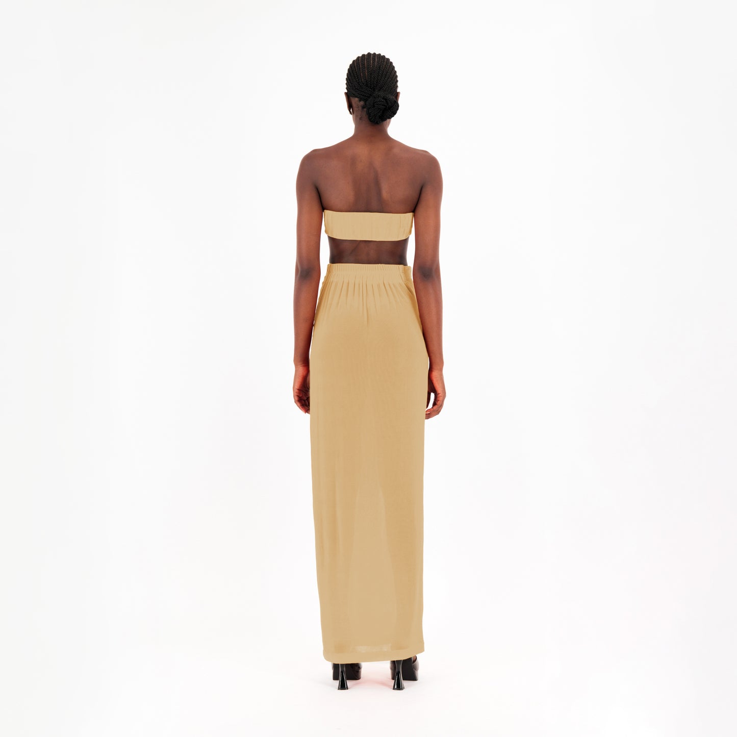 ÚCHÈ Deep V Set - Nude