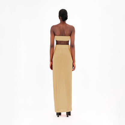 ÚCHÈ Deep V Set - Nude