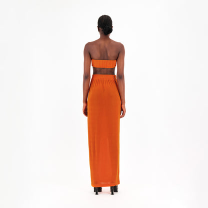 ÚCHÈ Deep V Set - Orange