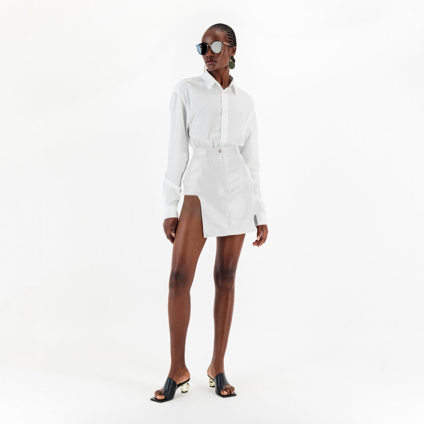ÚCHÈ Long Sleeve Shirt - White