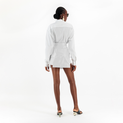 ÚCHÈ Long Sleeve Shirt - White