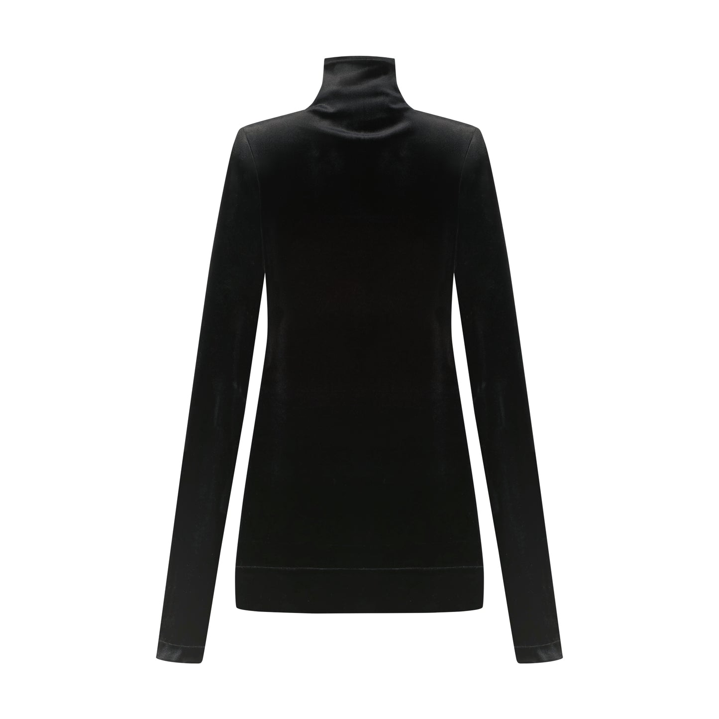 ÚCHÈ Velvet Mini Dress - Black