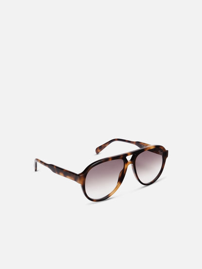ALAN HAMMOND Venture Sunglasses - Havana / Green Gradient