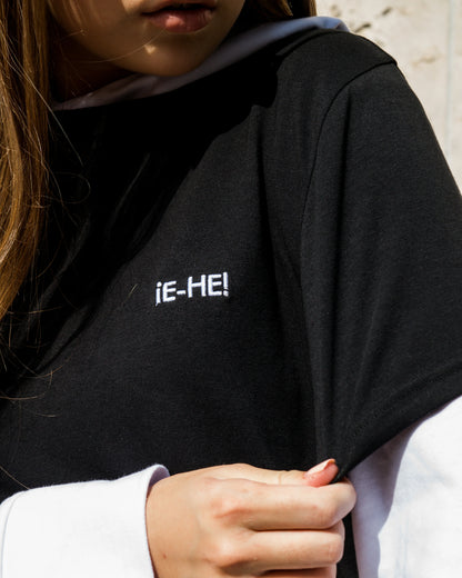 EHE Apparel Embroidered logo T-shirt - Black