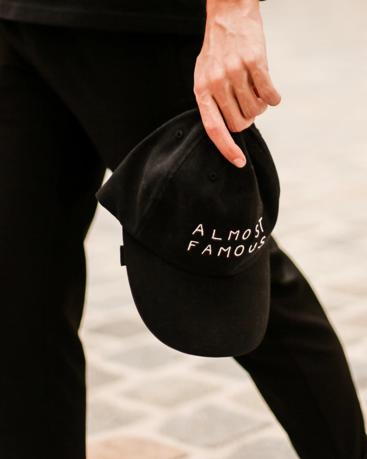 Nasaseasons Almost famous embroidered baseball hat - Black