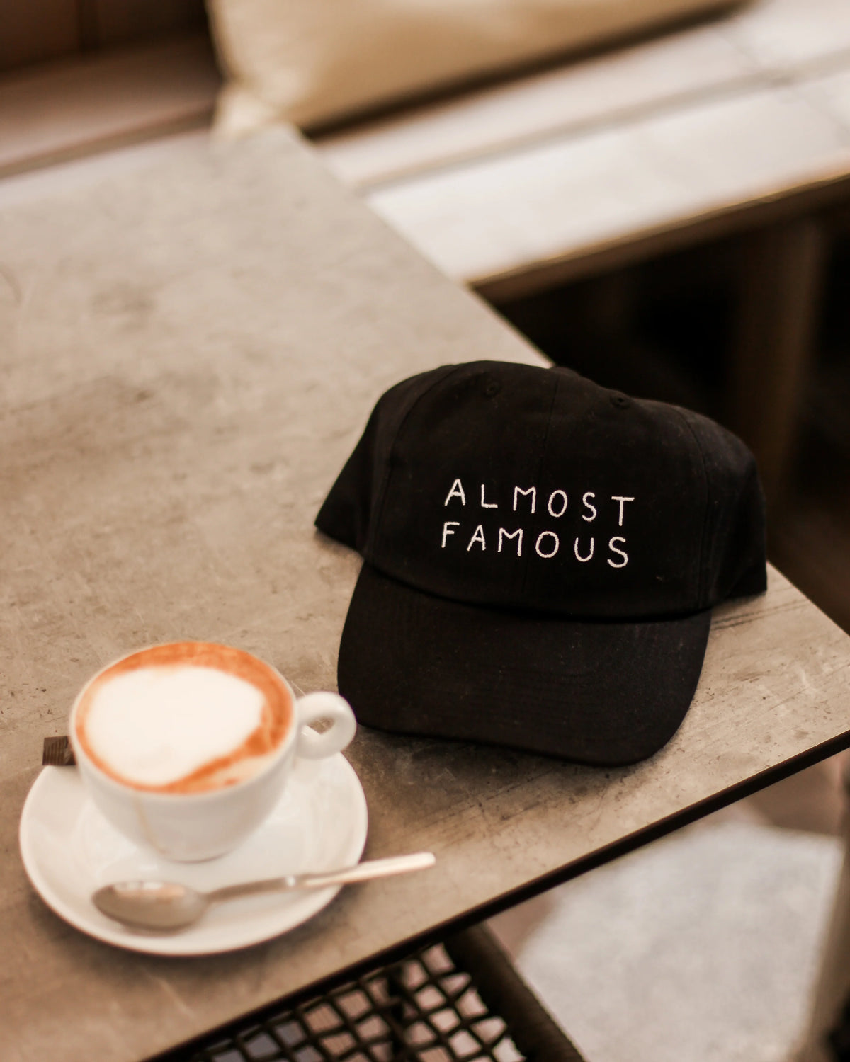 Nasaseasons Almost famous embroidered baseball hat - Black